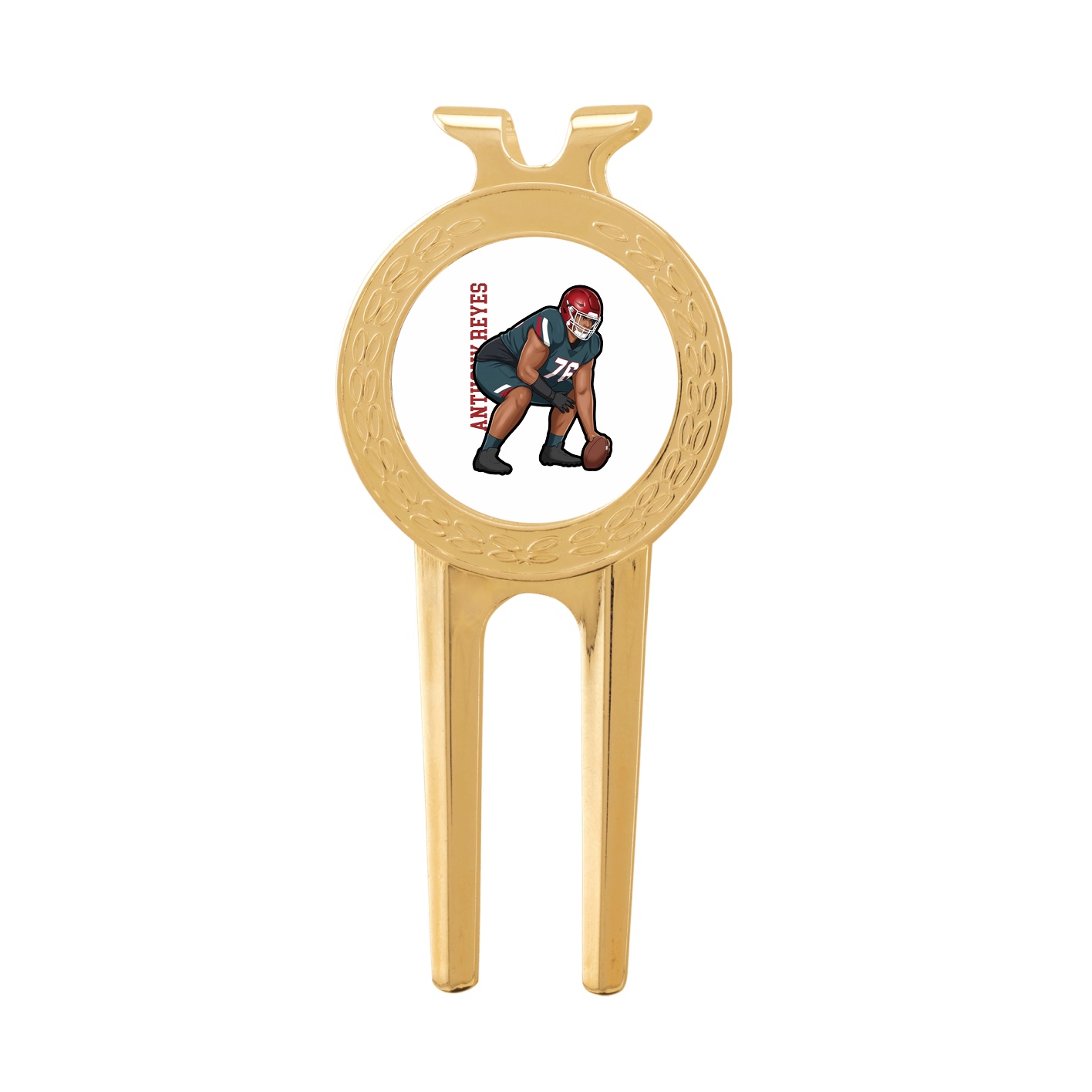 Divot Tool with Ball Marker — Name Vertical in Classic