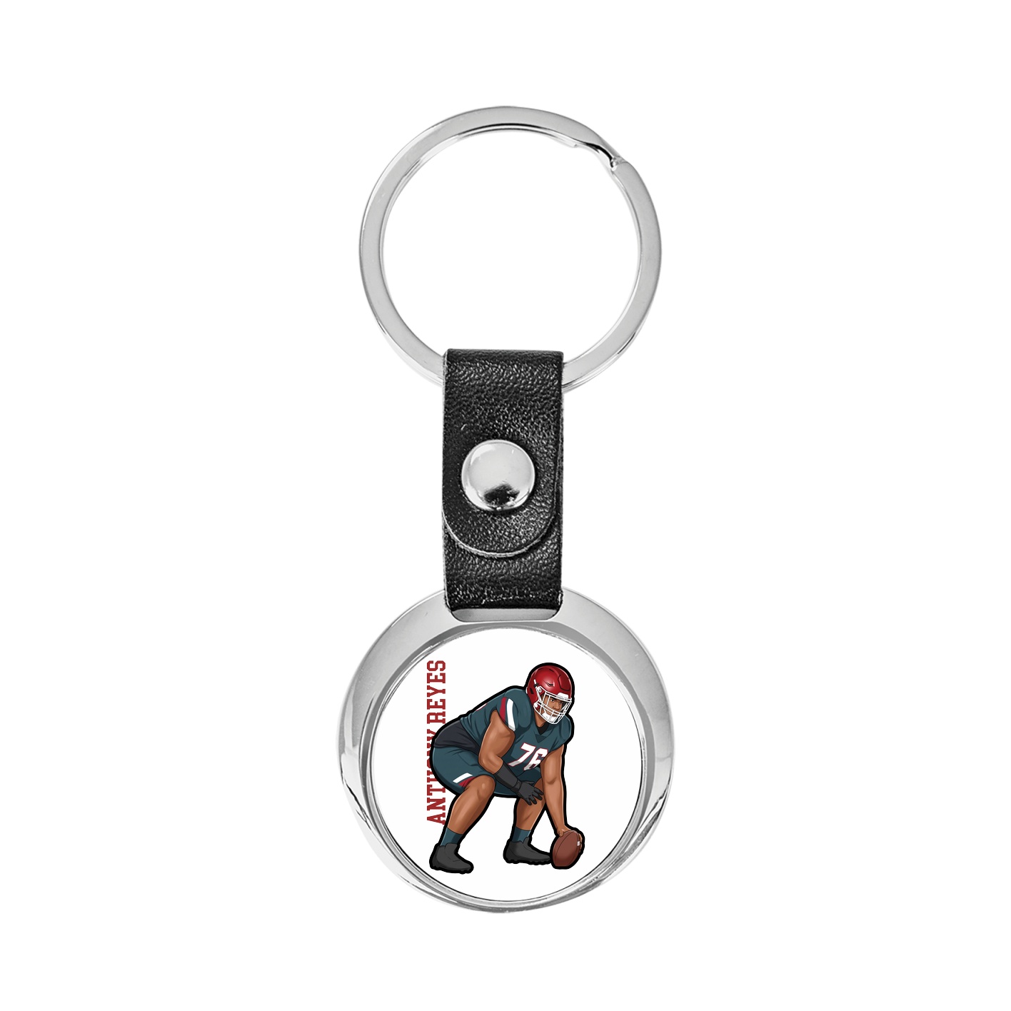 Key Chain — Name Vertical in Classic