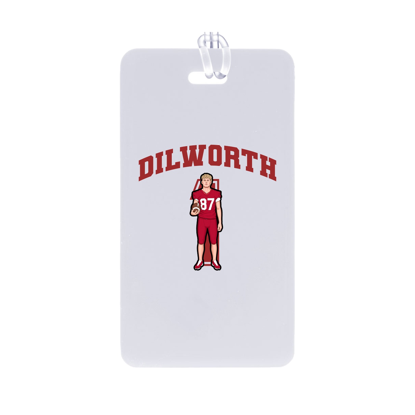 Bag Tag — Number in Classic