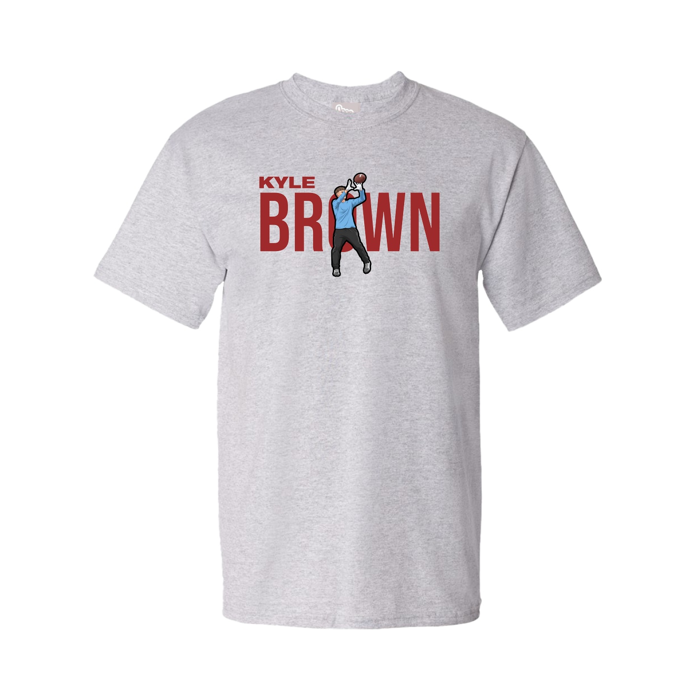Youth Tee — Player Name in Grey