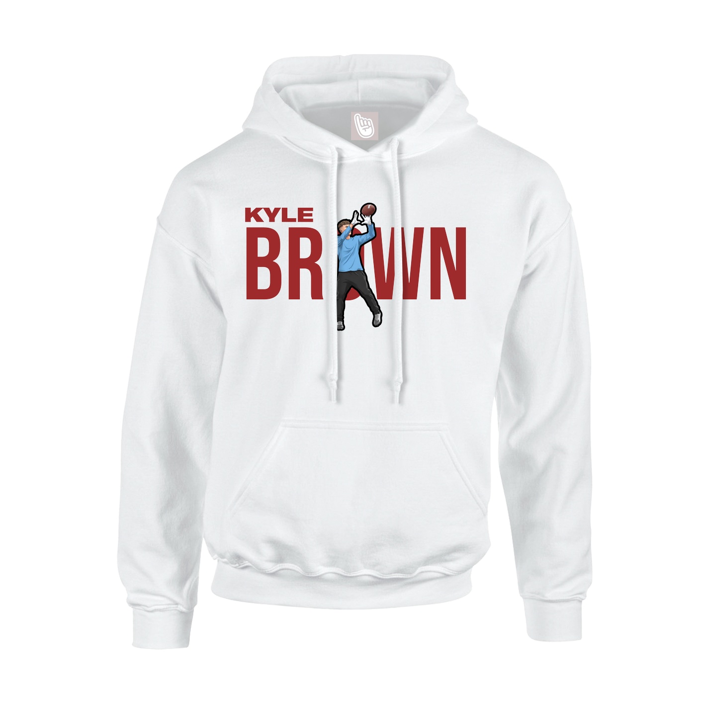 Hoodie — Player Name in White