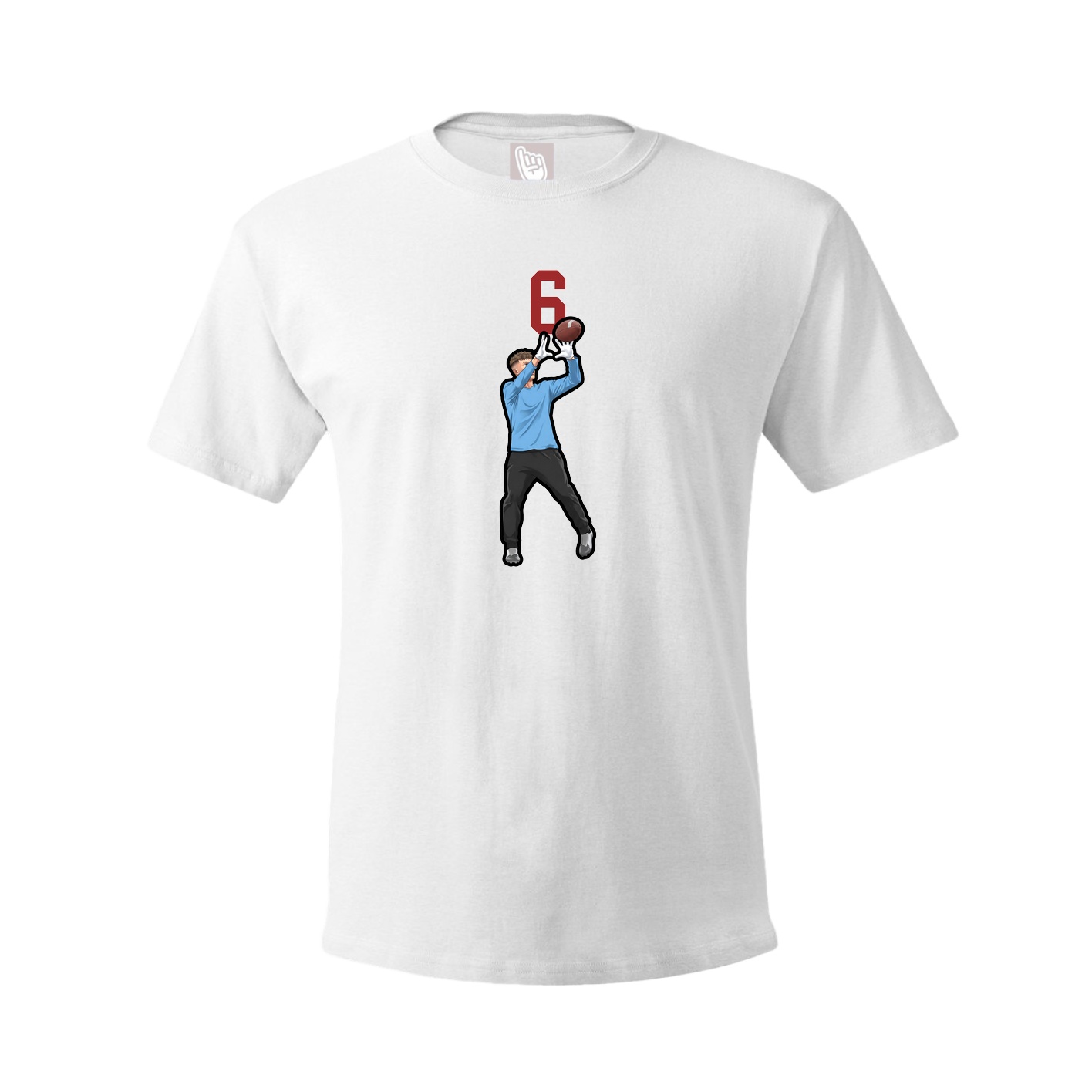 Tee — Number Top in White