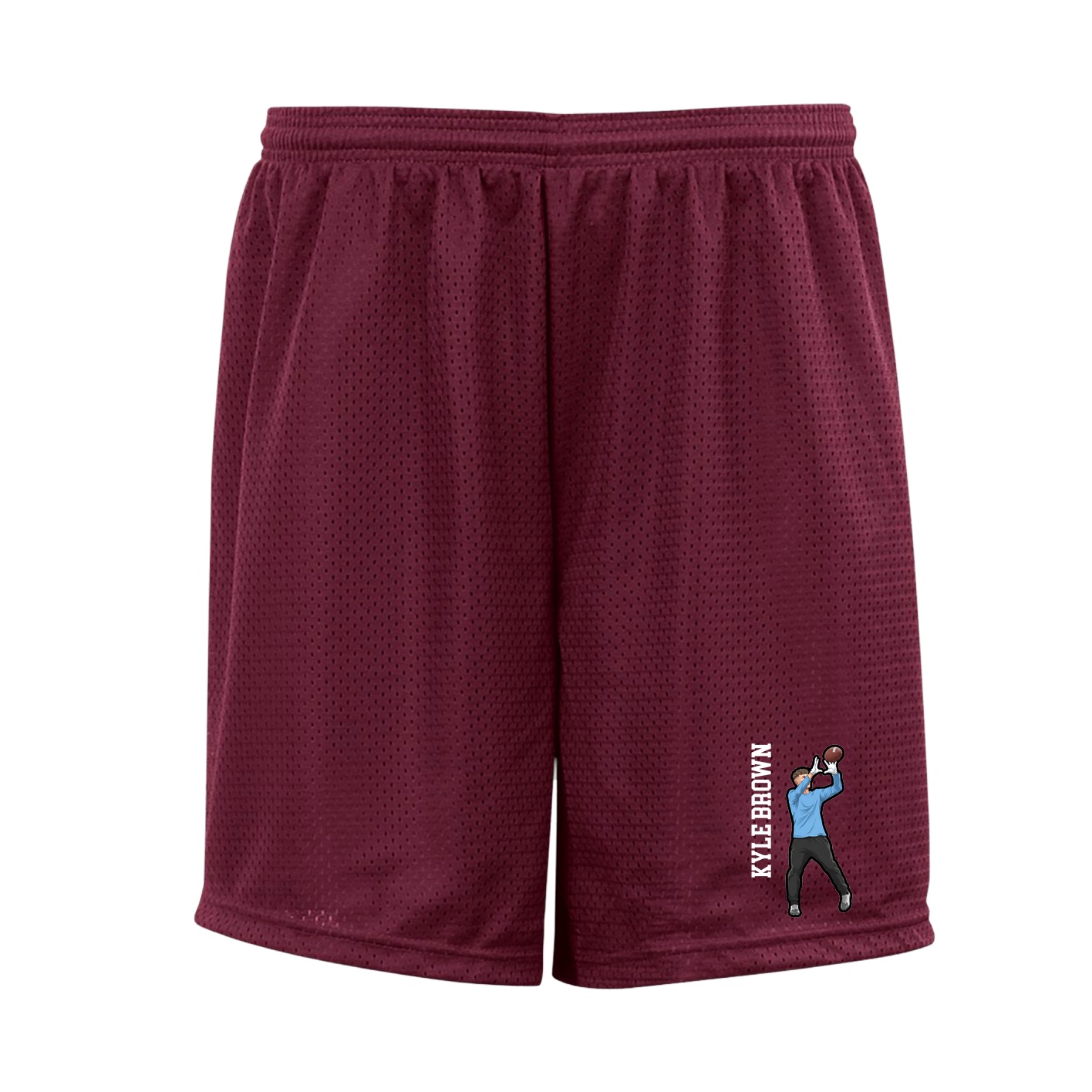 Shorts — Name Vertical in Cardinal