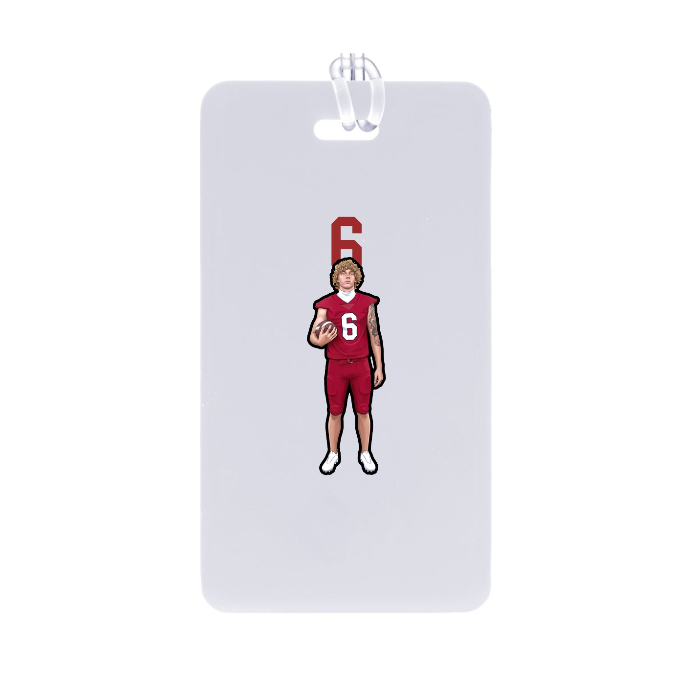 Bag Tag — Number Top in Classic