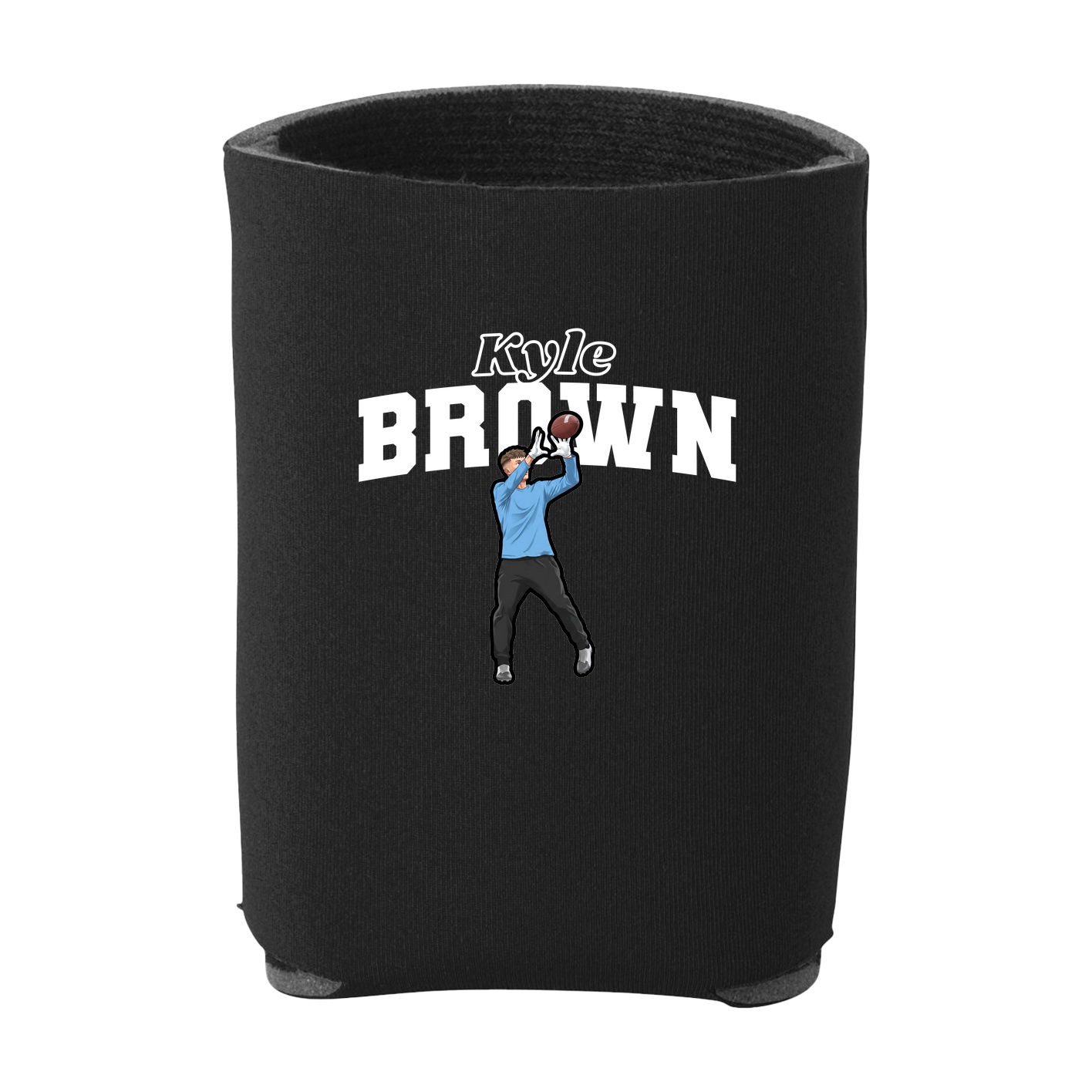 Can Holder — Name Arch in Black