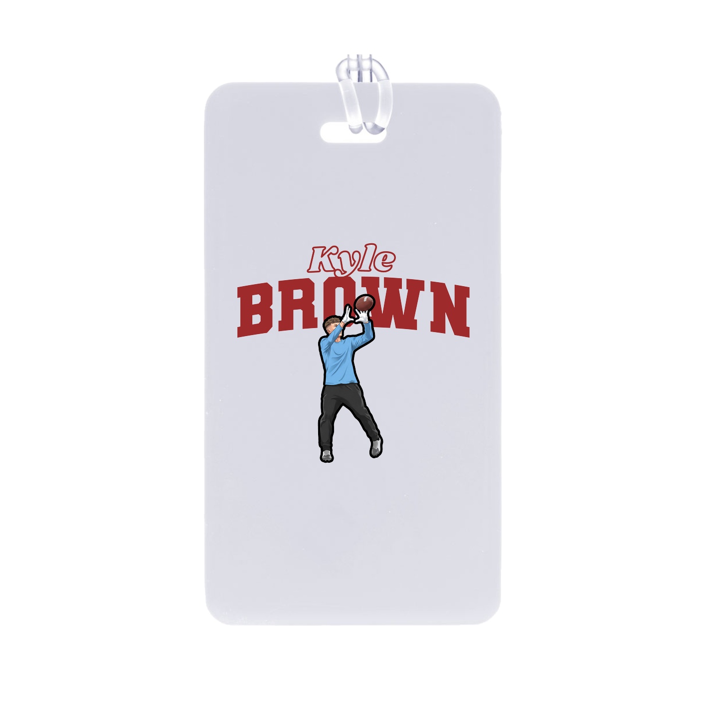 Bag Tag — Name Arch in Classic