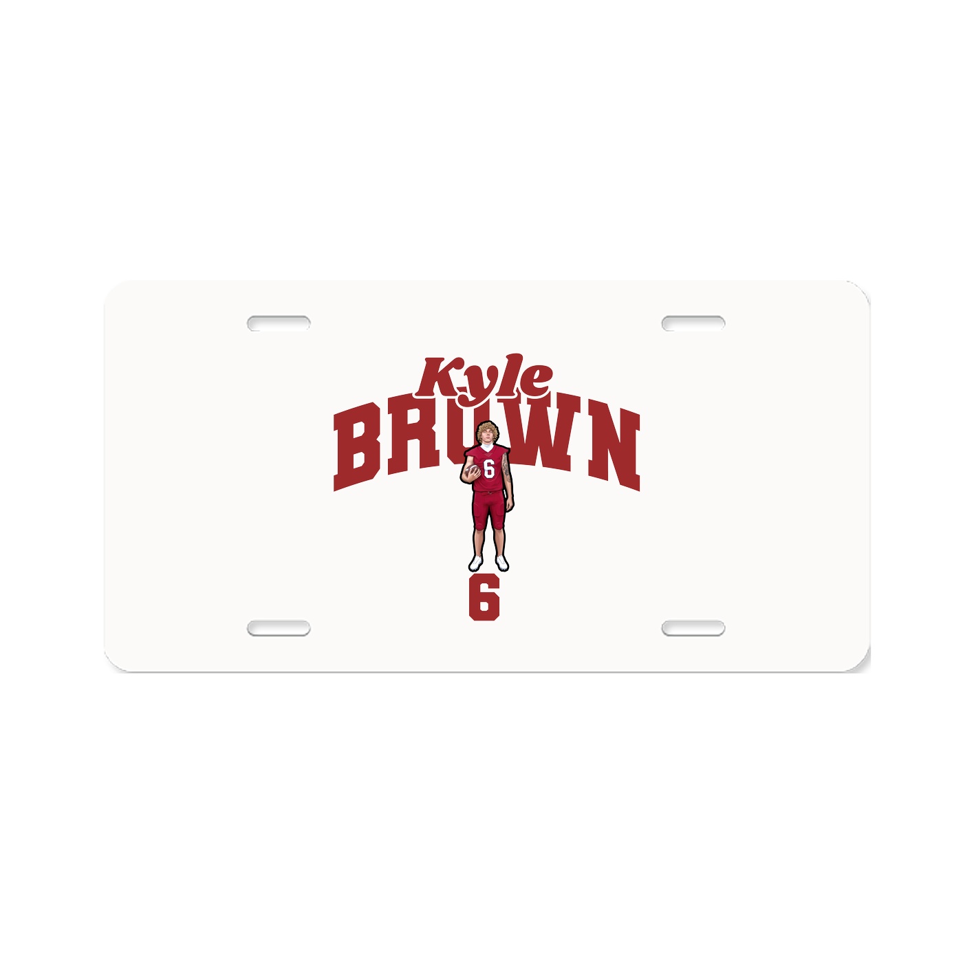 License Plate — Signature Arch in Classic