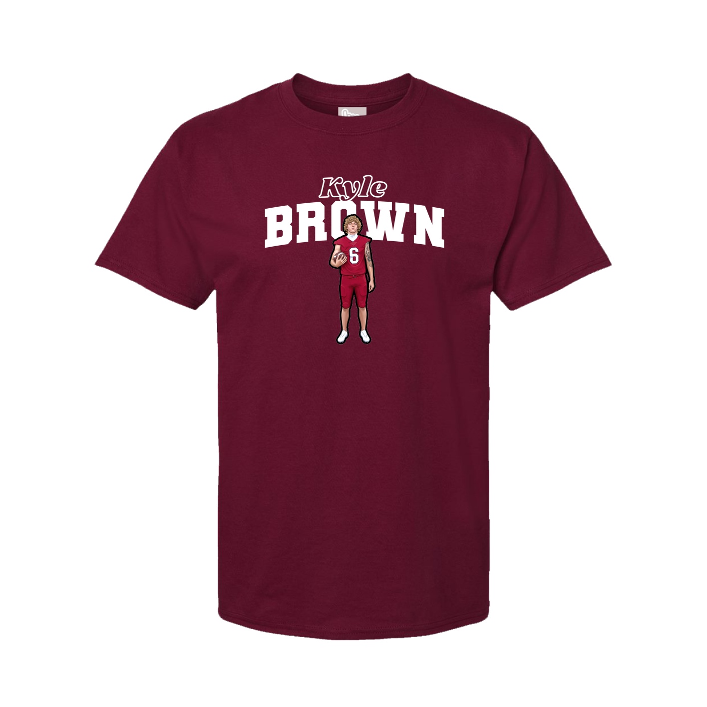 Tee — Name Arch in Cardinal