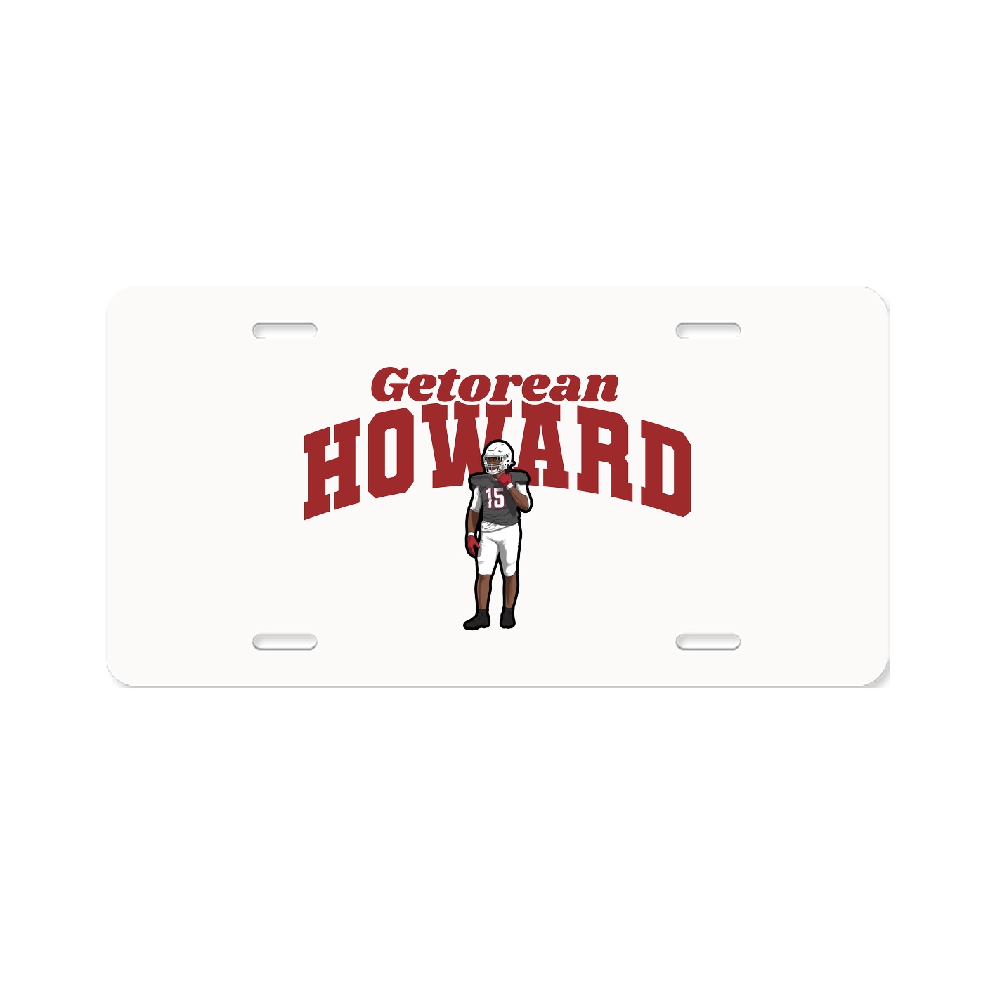 License Plate — Signature Arch in Classic