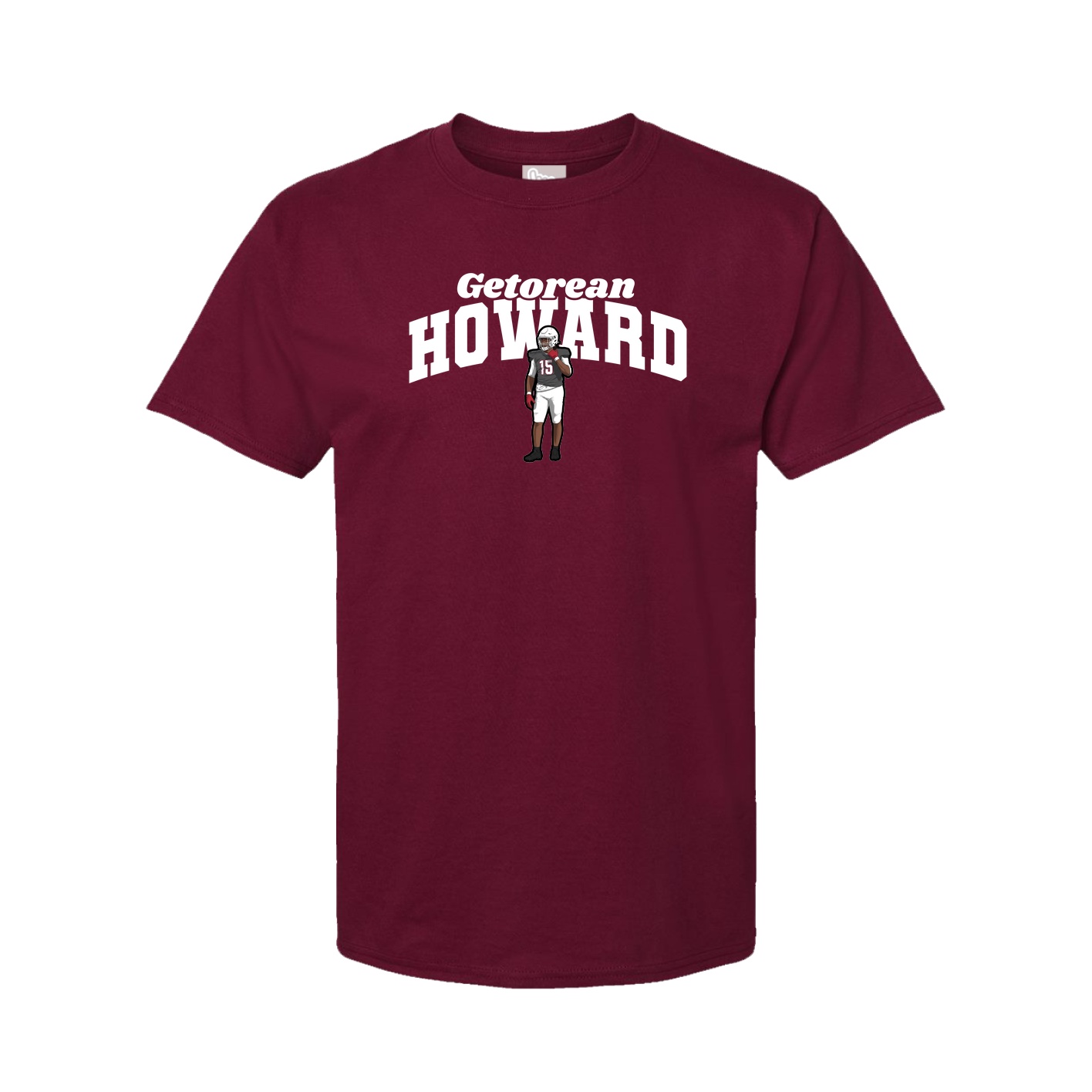 Tee — Signature Arch in Cardinal