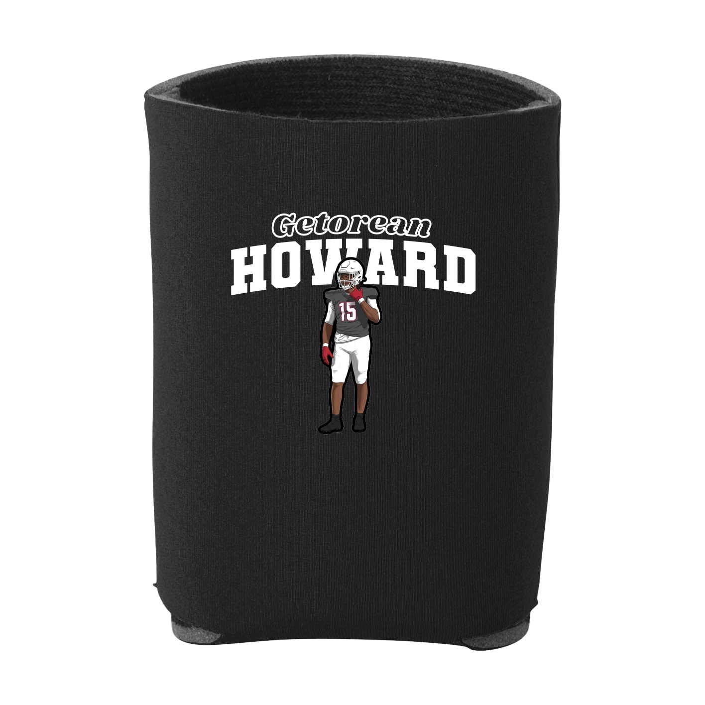 Can Holder — Name Arch in Black