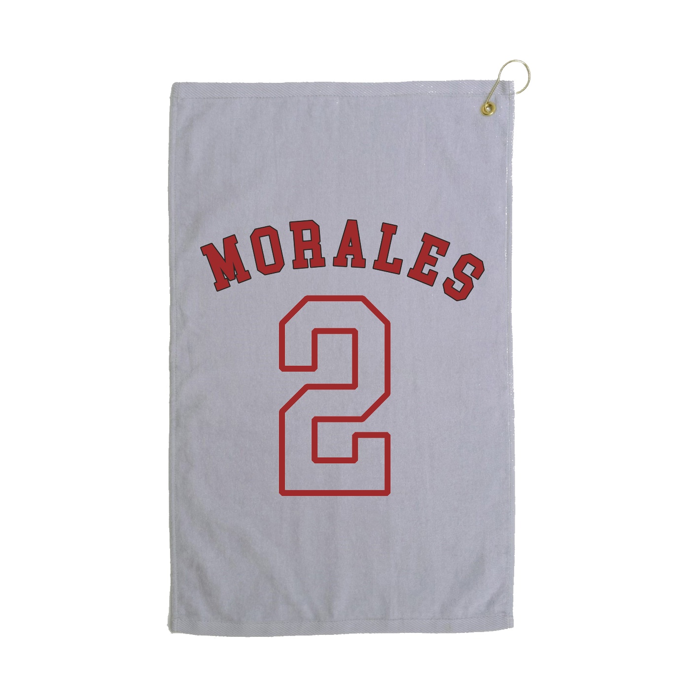 Golf Towel — Shirsey Arch in Grey