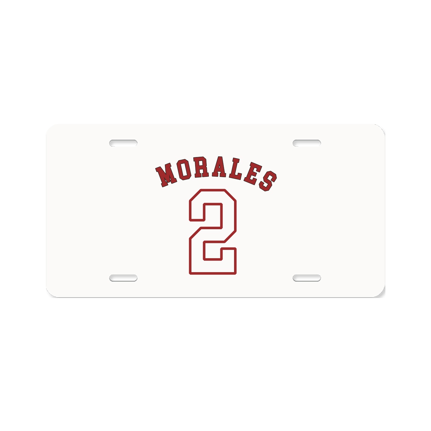 License Plate — Shirsey Arch in Classic