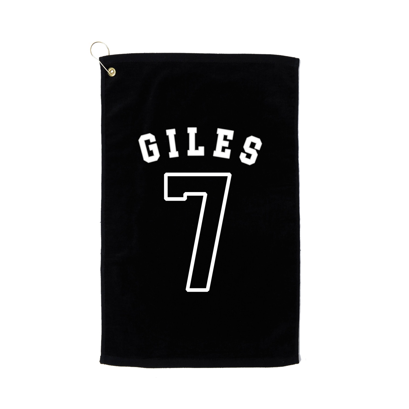 Golf Towel — Shirsey Arch in Black