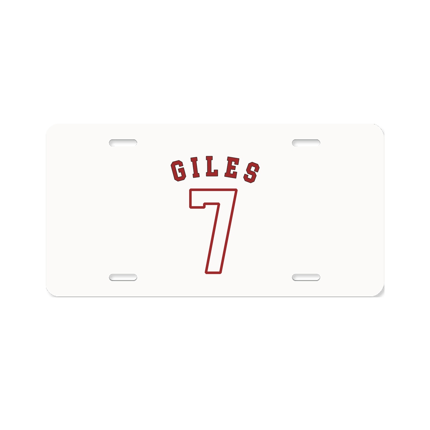 License Plate — Shirsey Arch in Classic