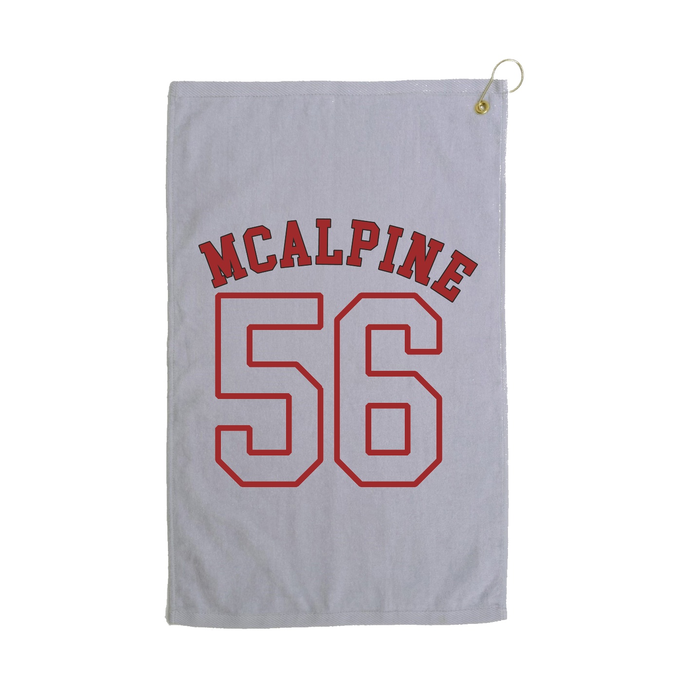 Golf Towel — Shirsey Arch in Grey