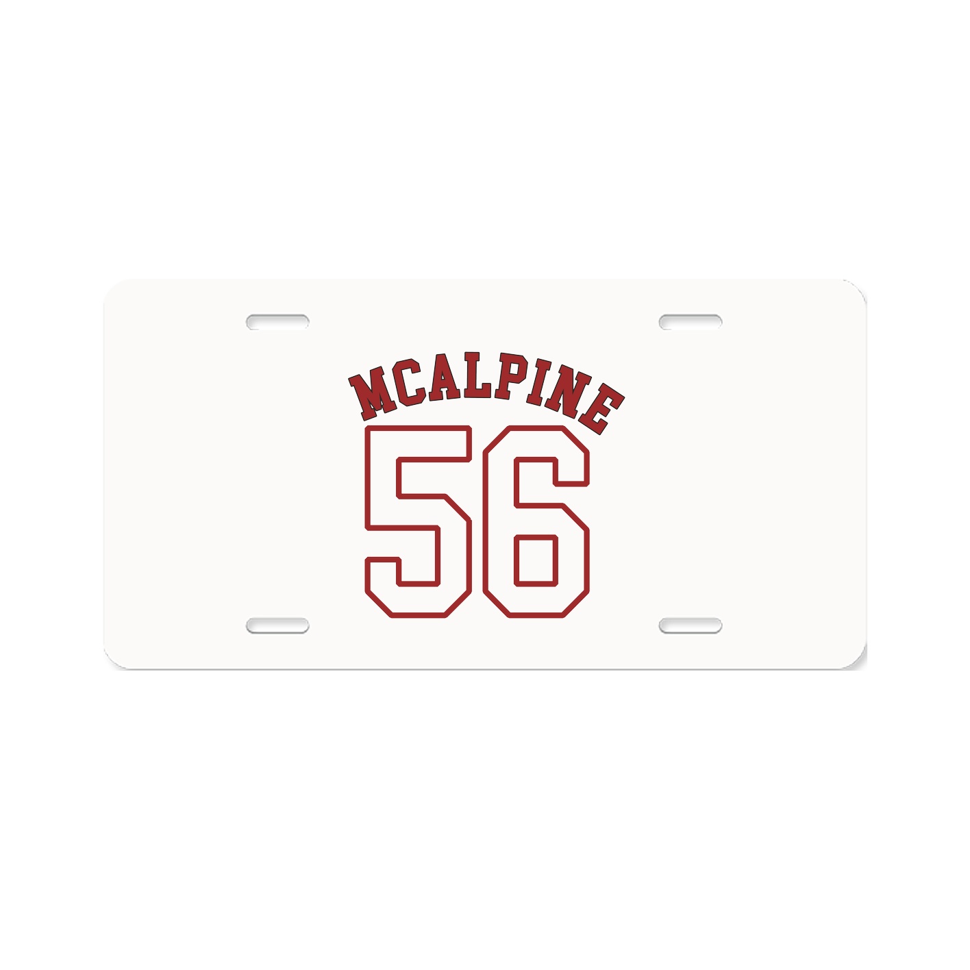 License Plate — Shirsey Arch in Classic