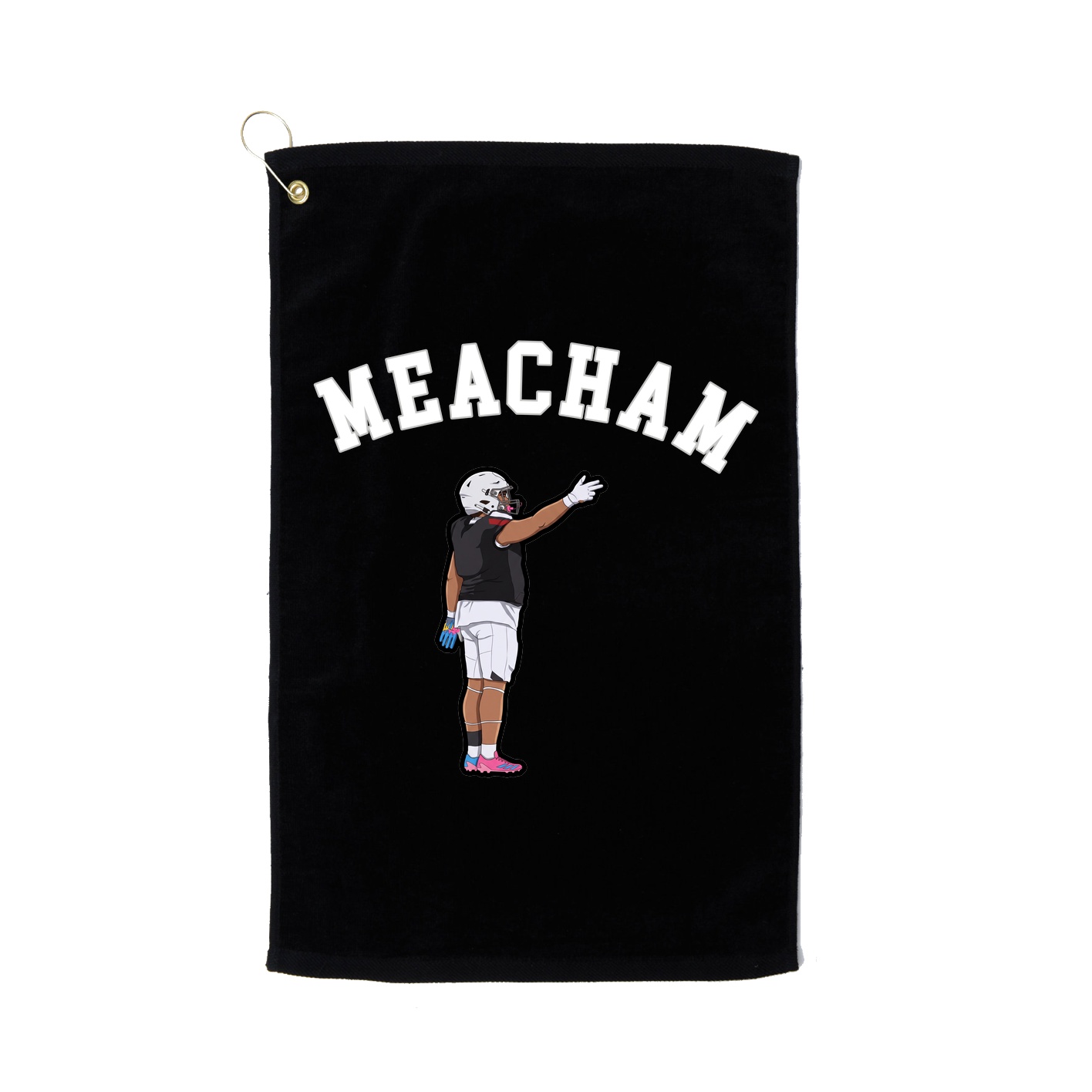 Golf Towel — Shirsey Arch in Black