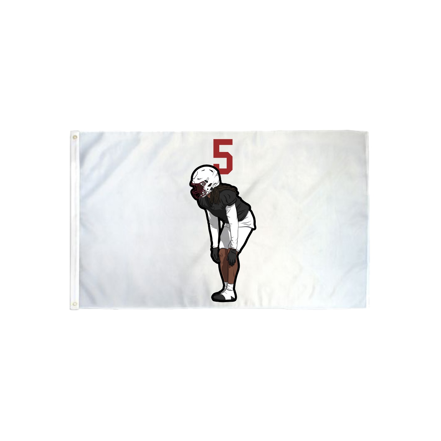 3x5 Flag — Number Top in Classic