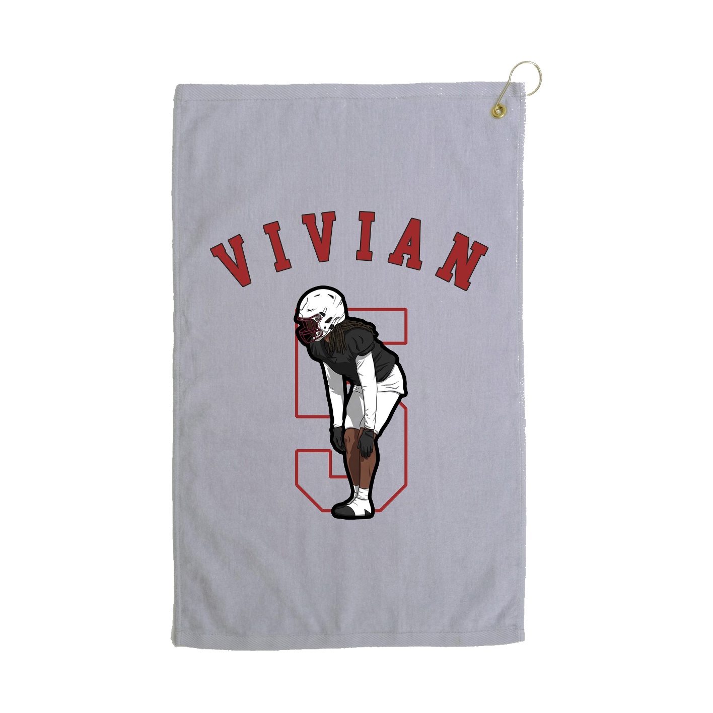 Golf Towel — Shirsey Arch in Grey