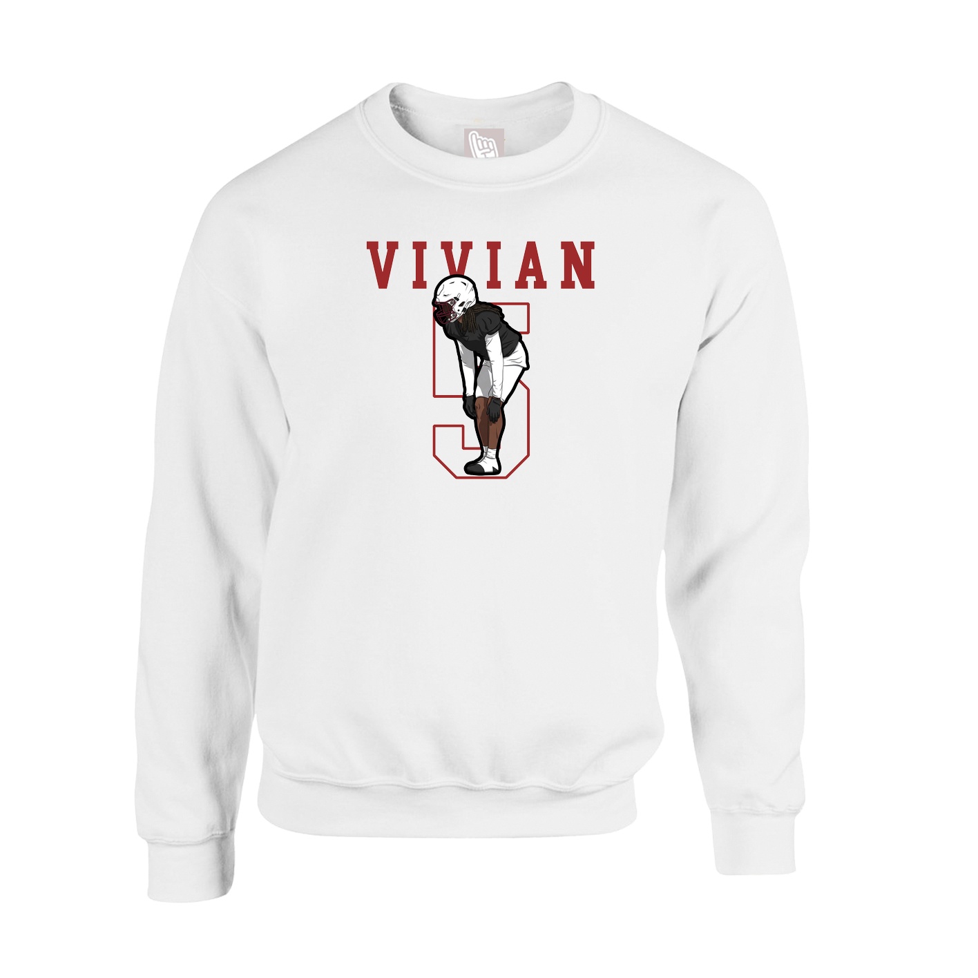 Fleece Crew — Shirsey in White
