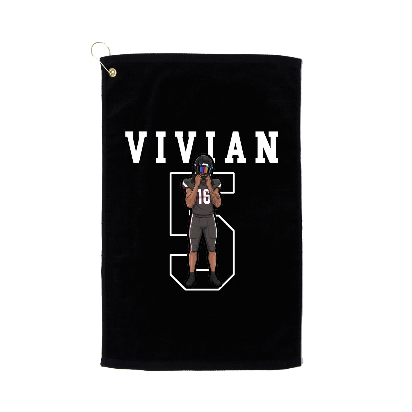 Golf Towel — Shirsey in Black