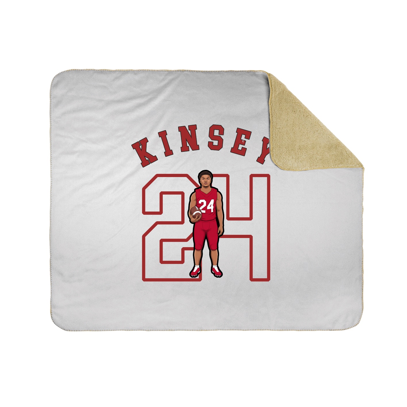 Throw Blanket — Shirsey Arch in White