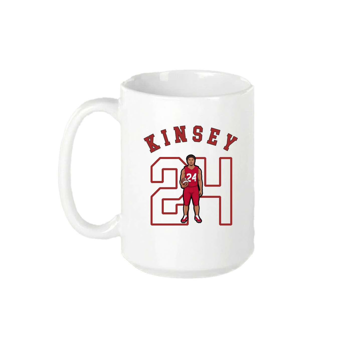15oz Coffee Mug — Shirsey Arch in White