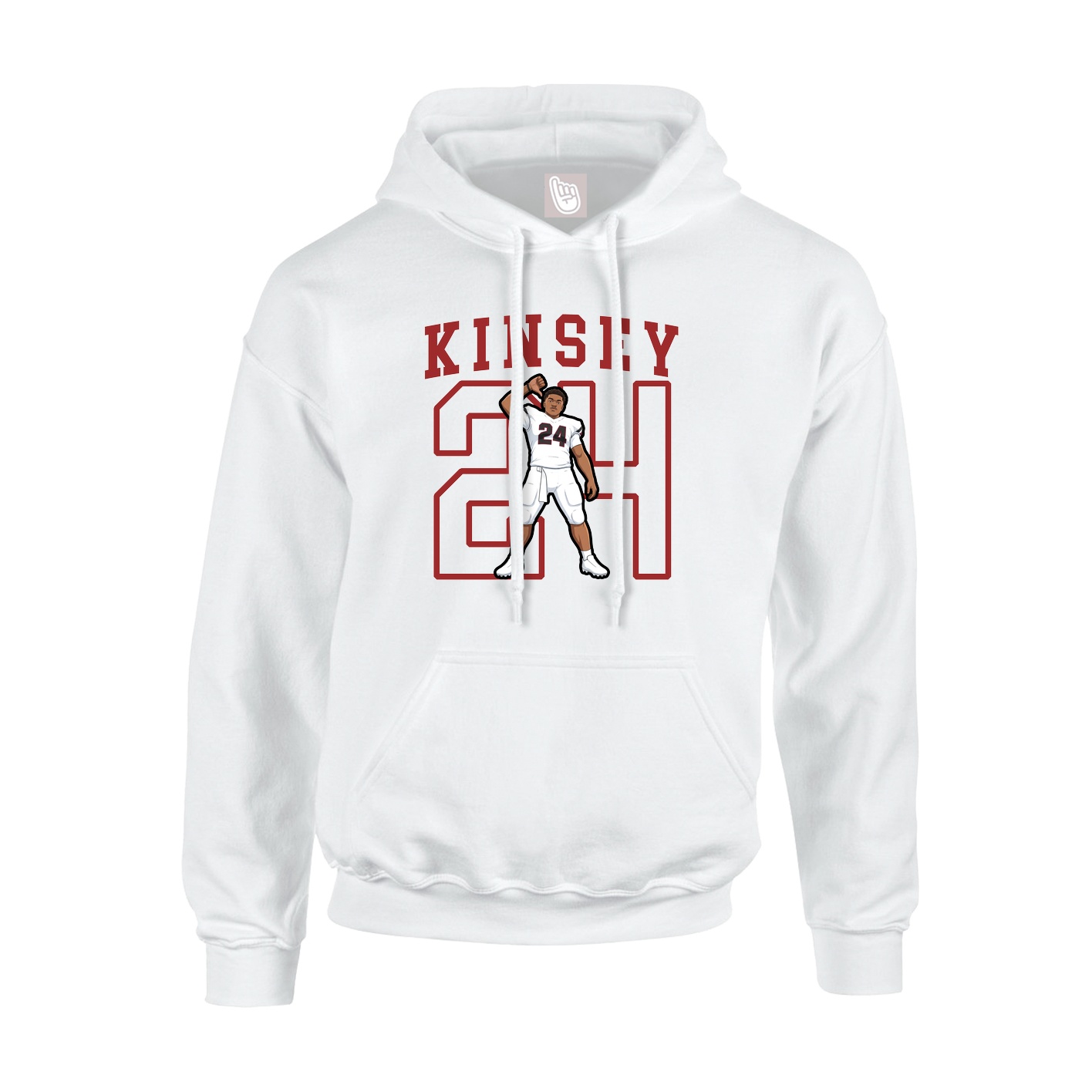 Youth Hoodie — Shirsey in White