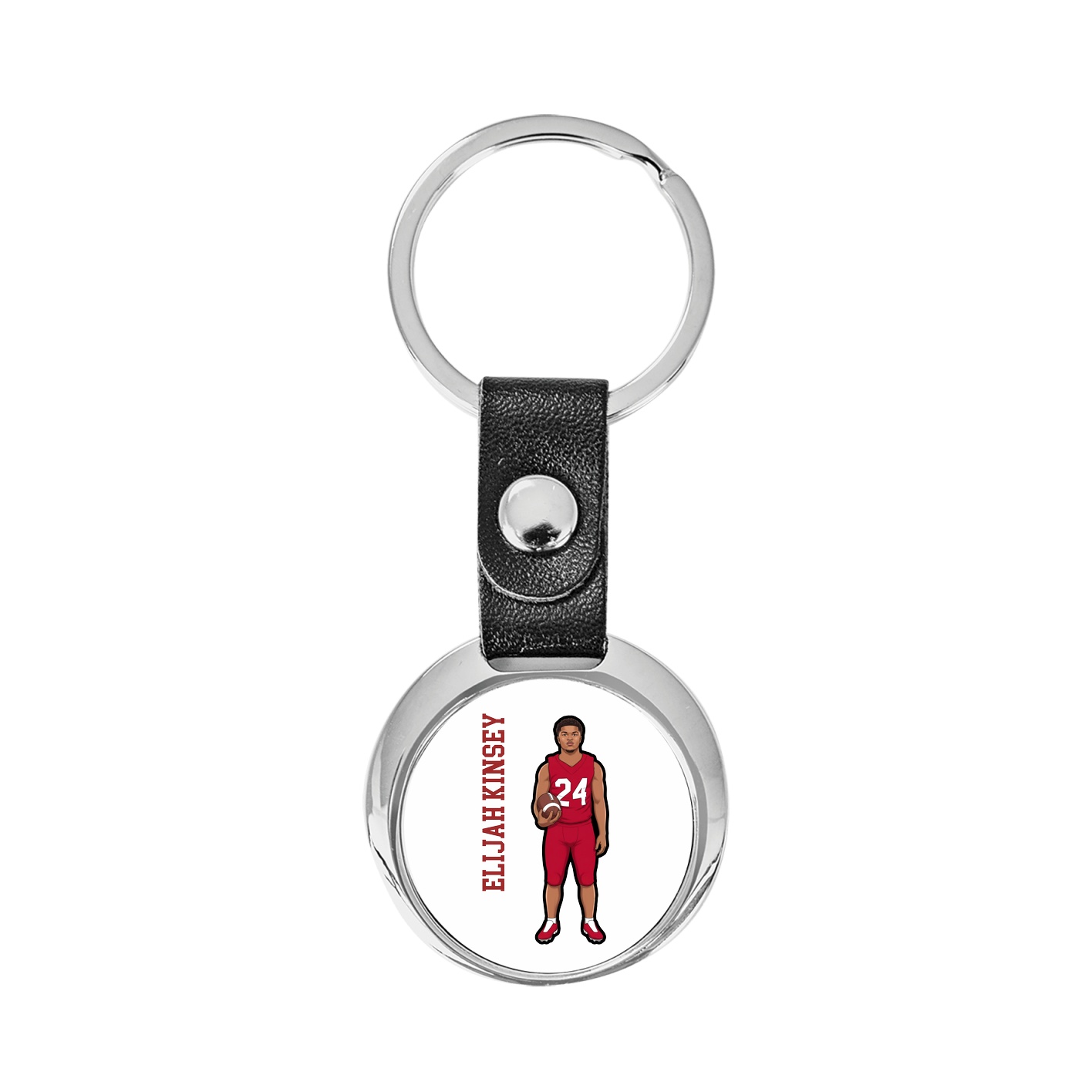 Key Chain — Name Vertical in Classic