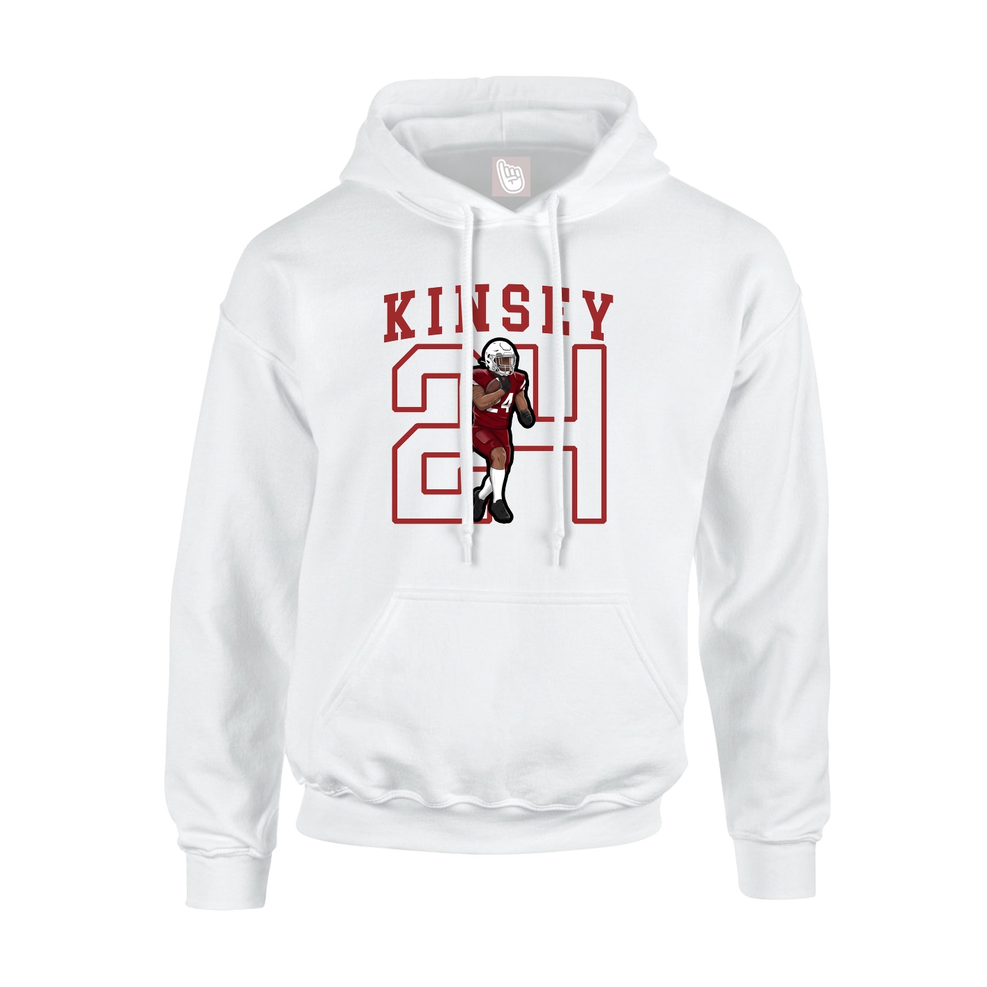 Youth Hoodie — Shirsey in White