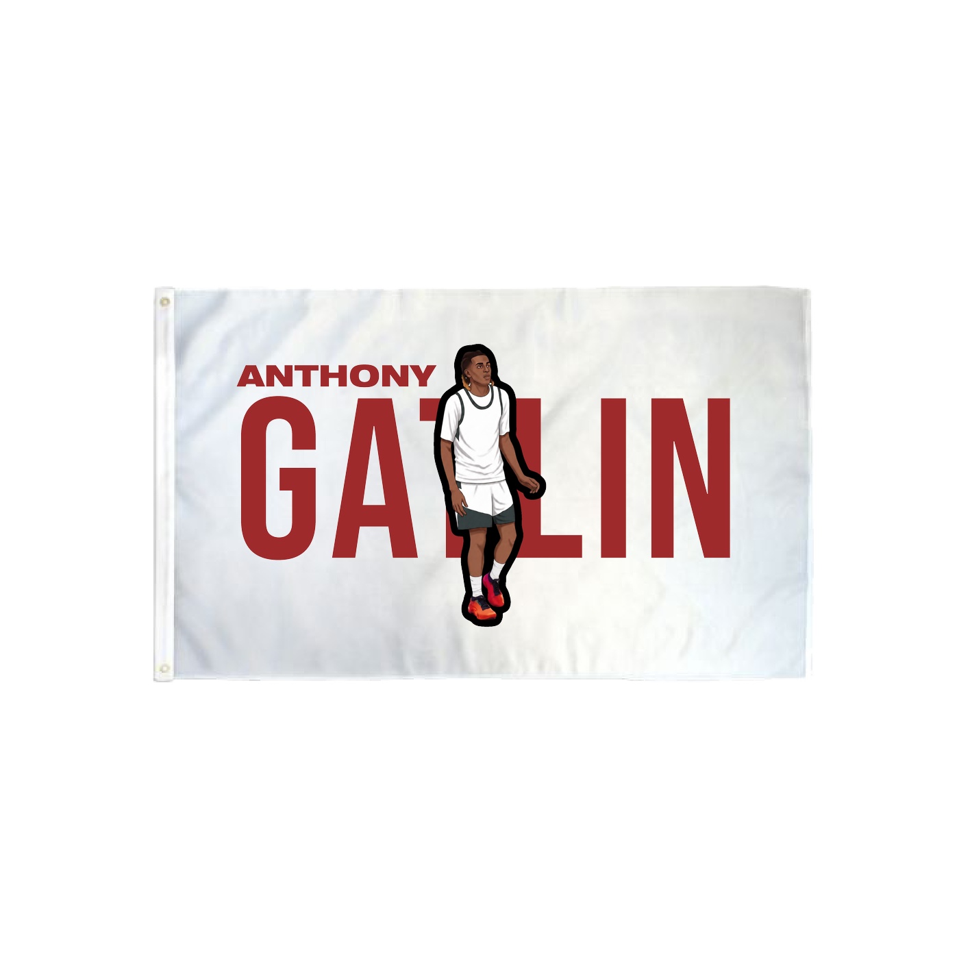 3x5 Flag — Player Name in Classic