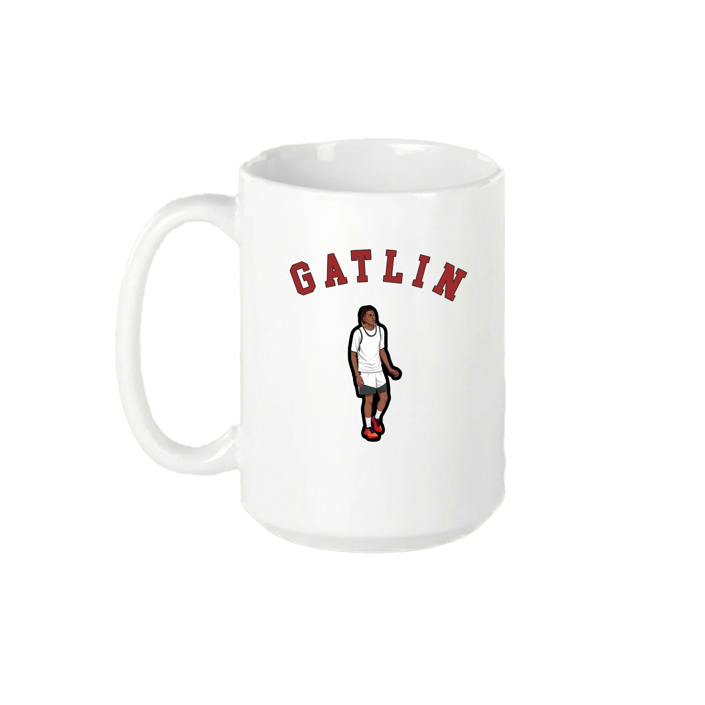 15oz Coffee Mug — Shirsey Arch in White
