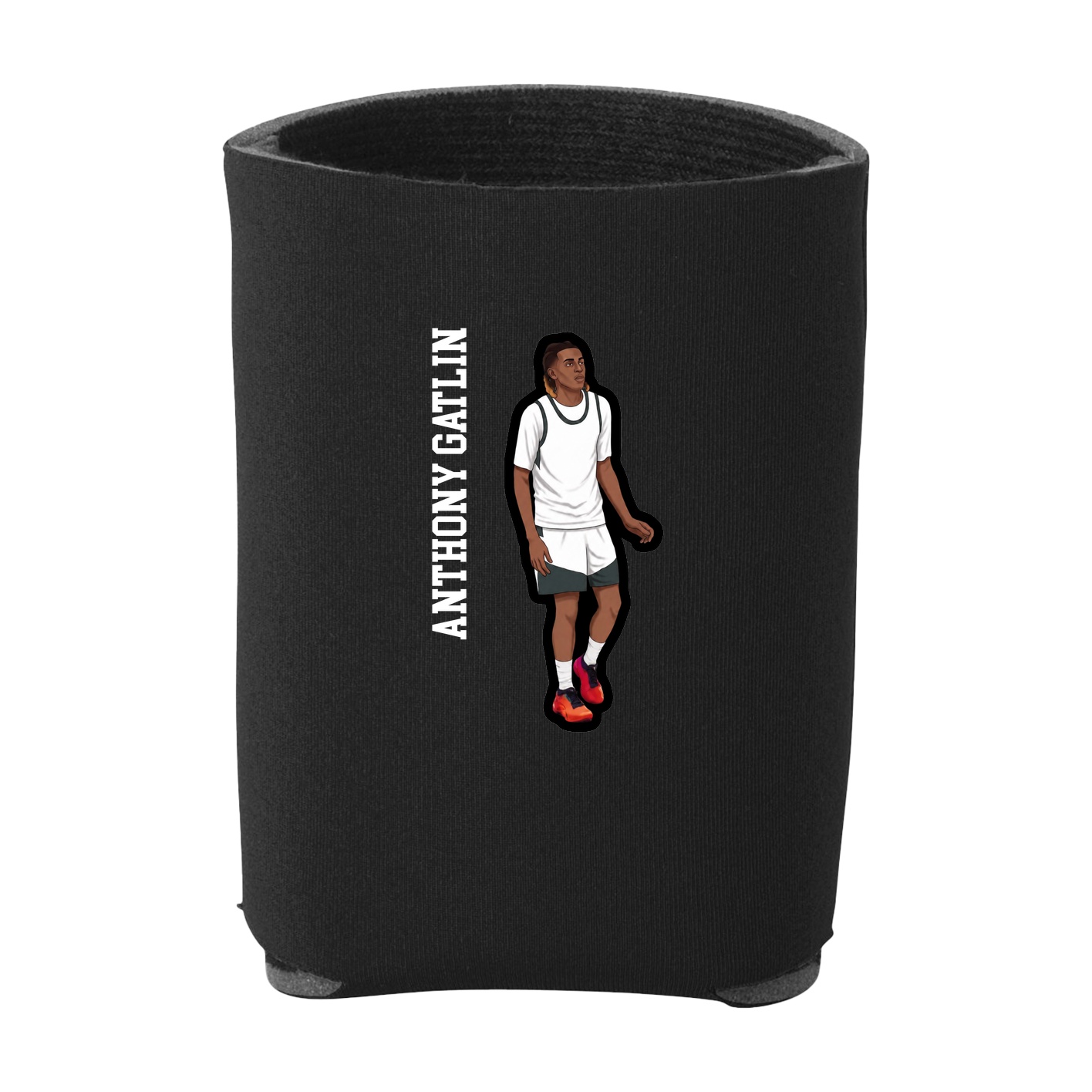 Can Holder — Name Vertical in Black