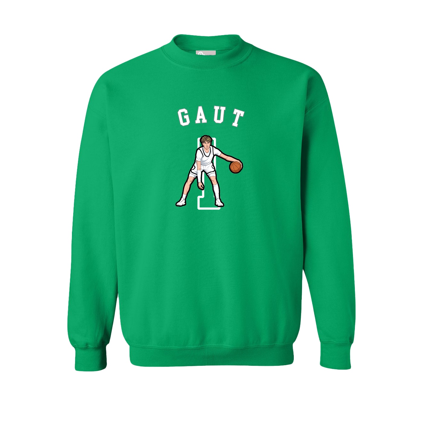 Fleece Crew — Shirsey Arch in Green