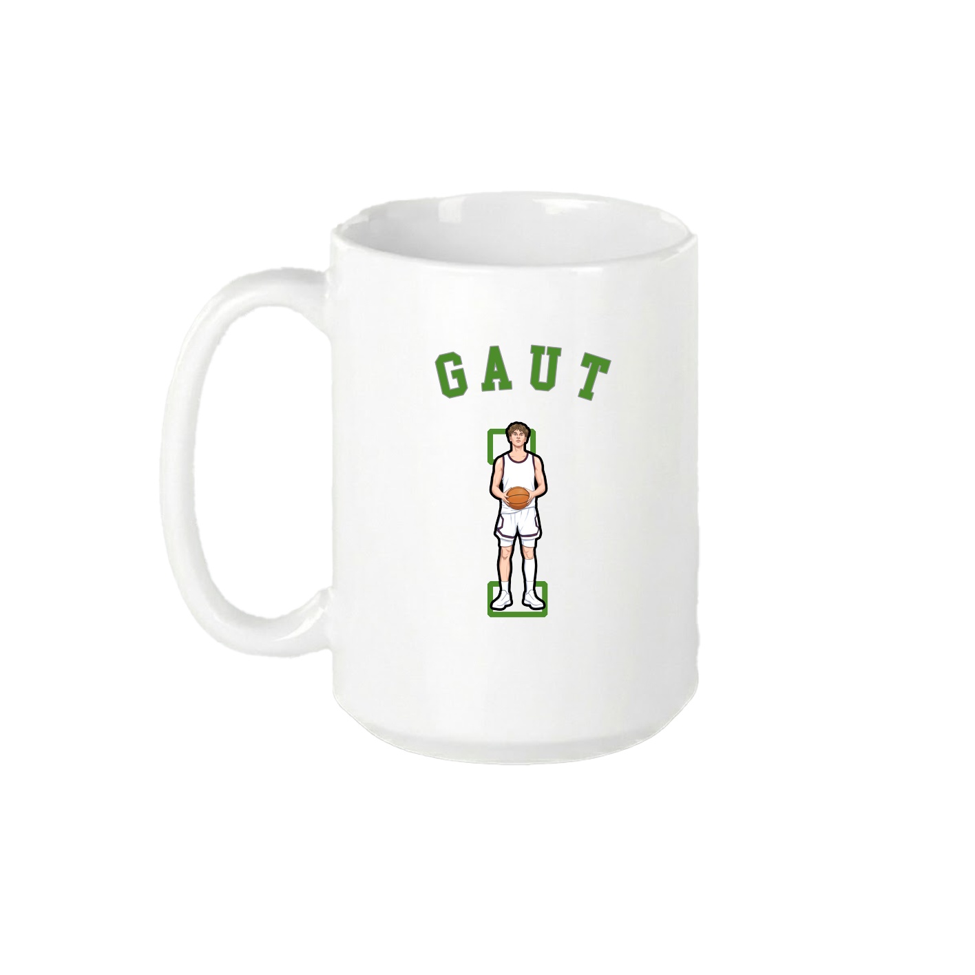 15oz Coffee Mug — Shirsey Arch in White