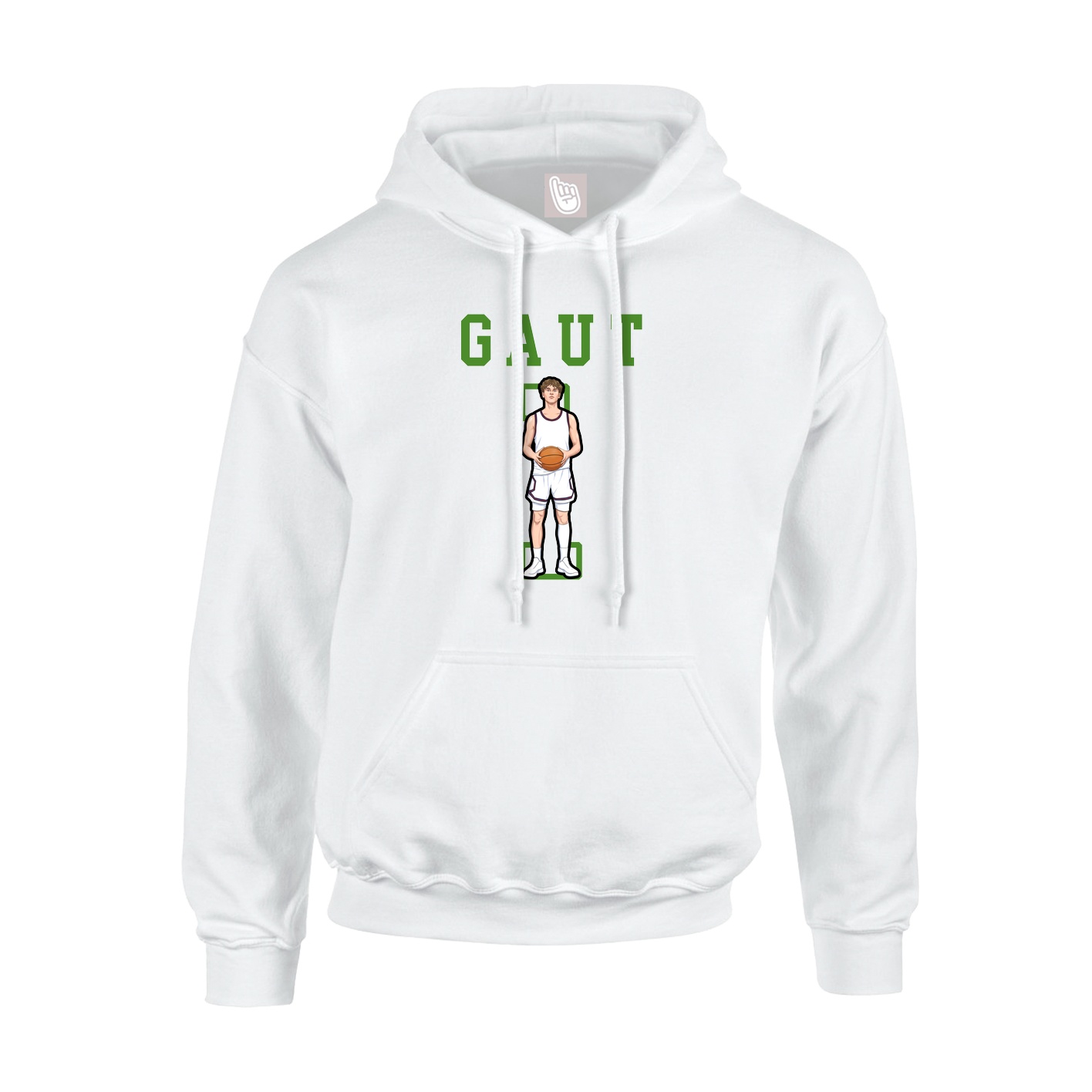 Youth Hoodie — Shirsey in White
