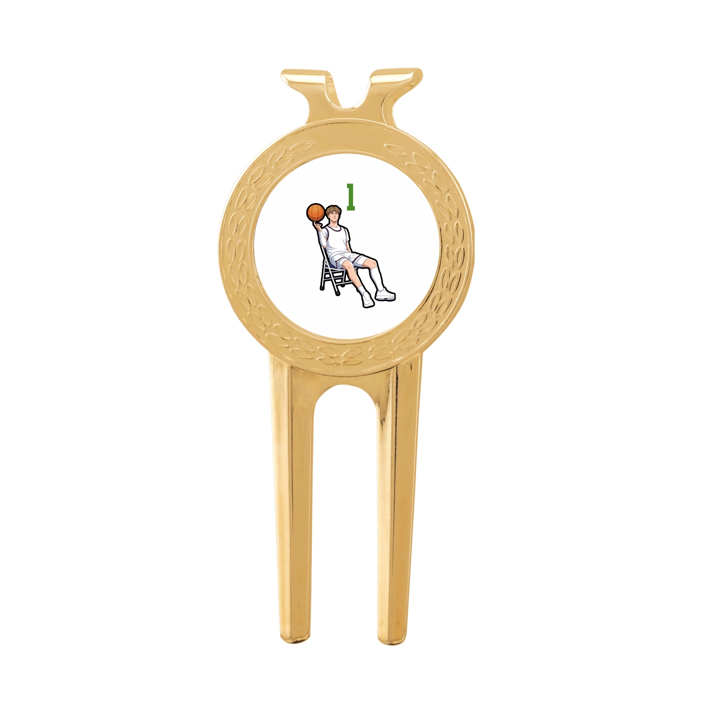 Divot Tool with Ball Marker — Number Top in Classic