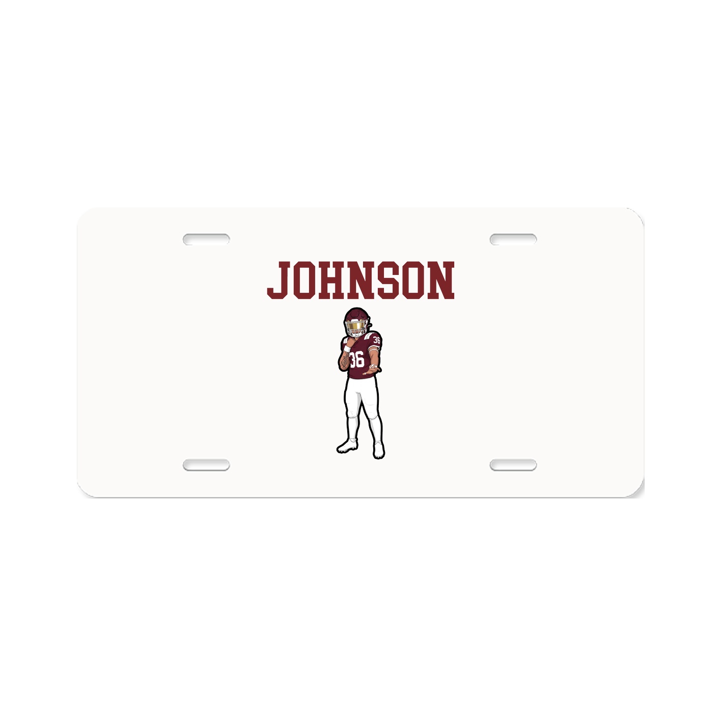 License Plate — Shirsey in Classic