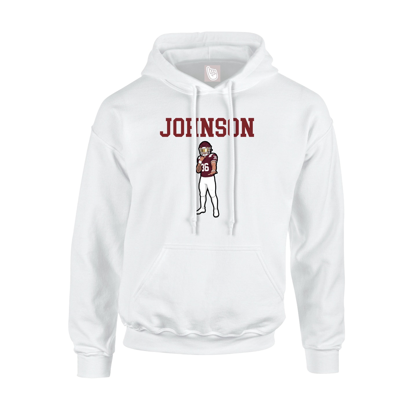 Youth Hoodie — Shirsey in White