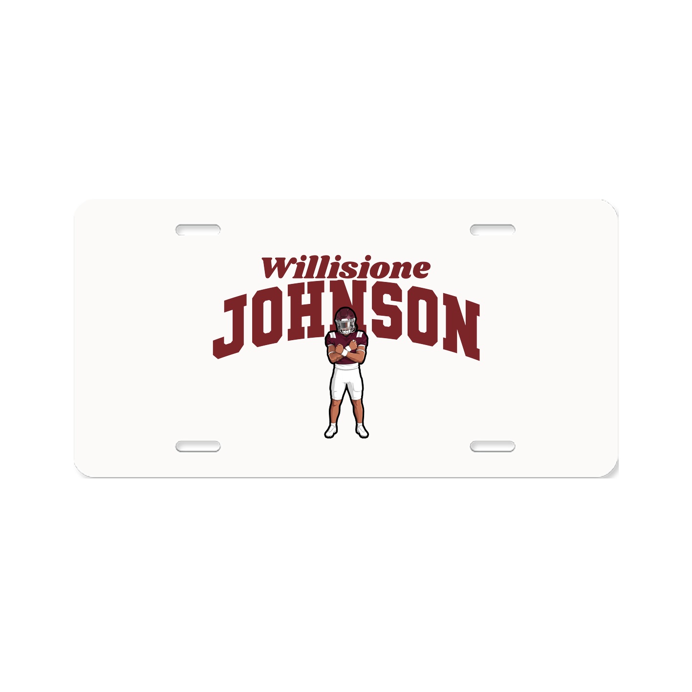 License Plate — Signature Arch in Classic