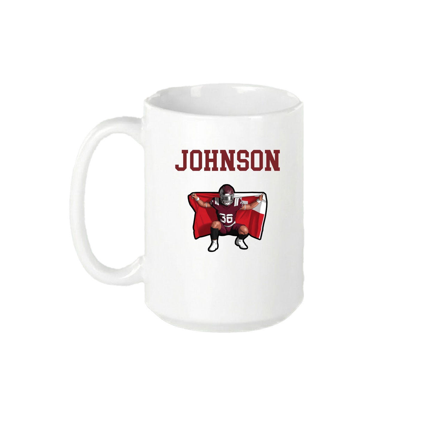 15oz Coffee Mug — Shirsey in White