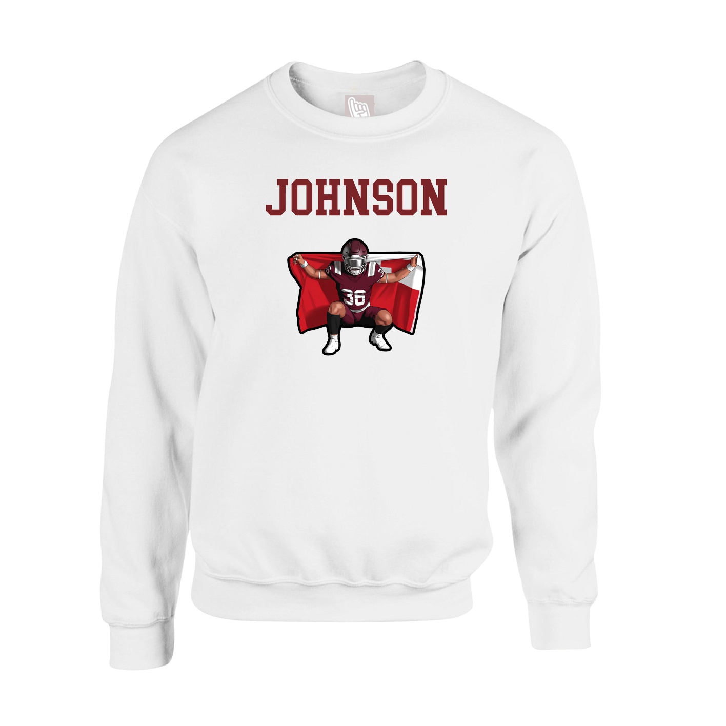 Fleece Crew — Shirsey in White
