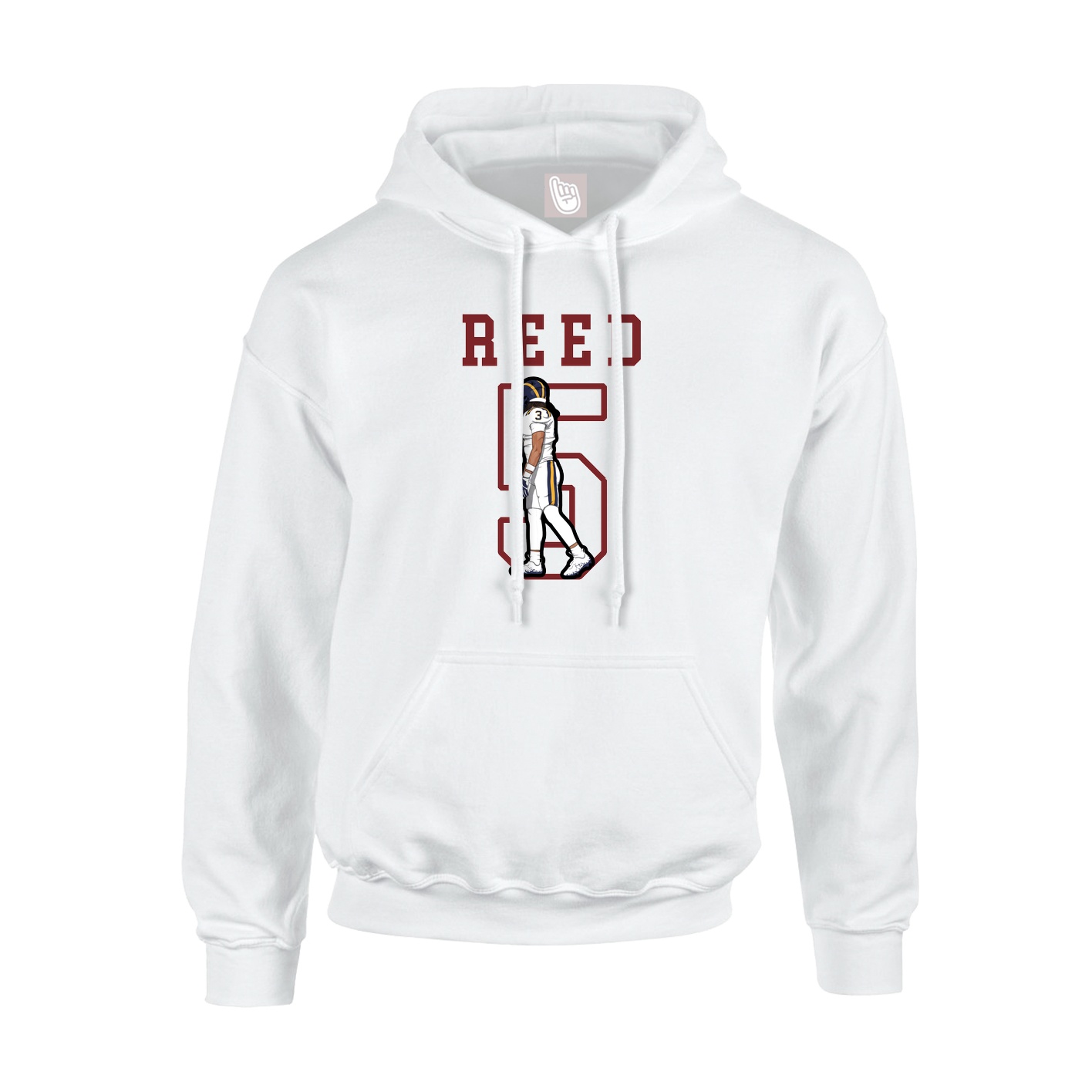 Youth Hoodie — Shirsey in White
