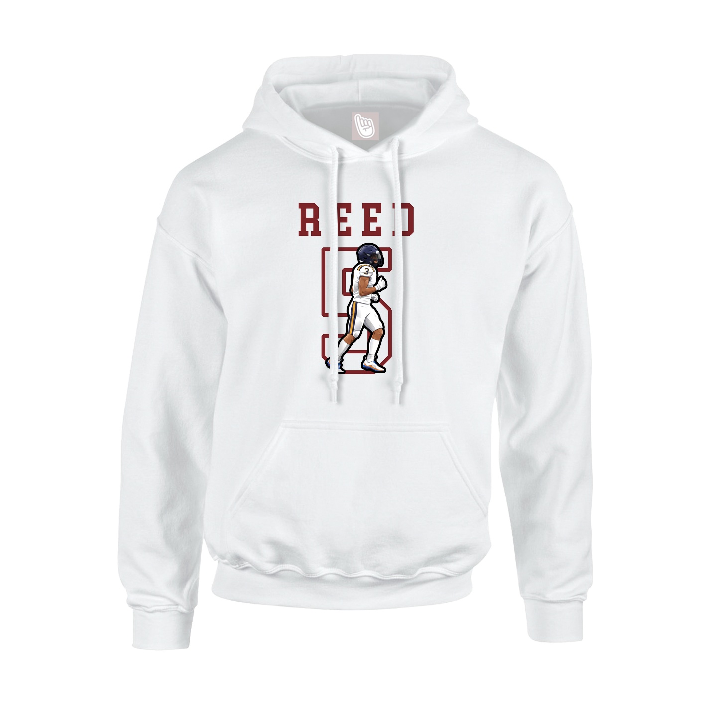 Youth Hoodie — Shirsey in White
