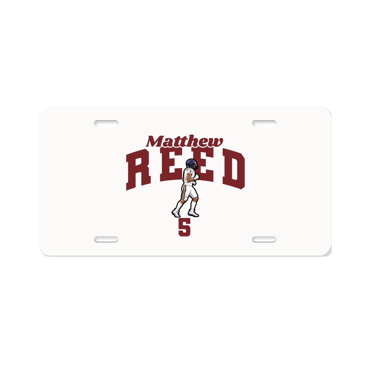 License Plate — Signature Arch in Classic