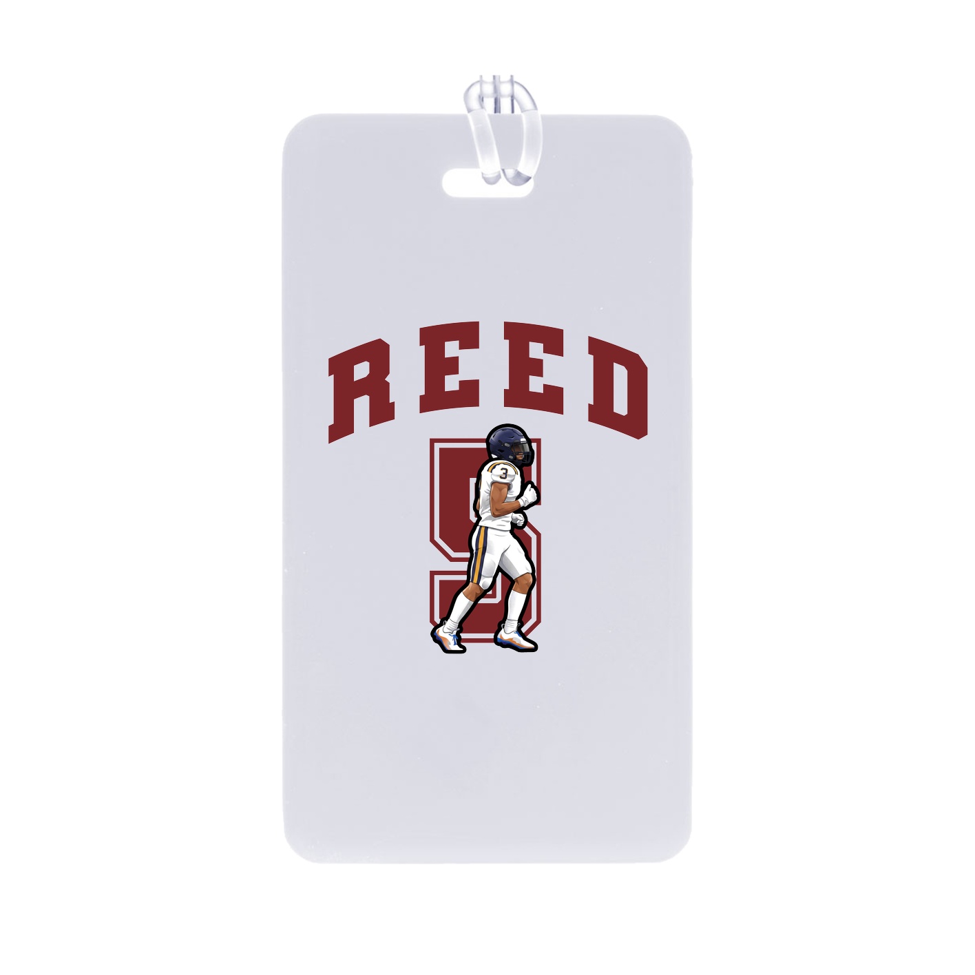 Bag Tag — Number in Classic