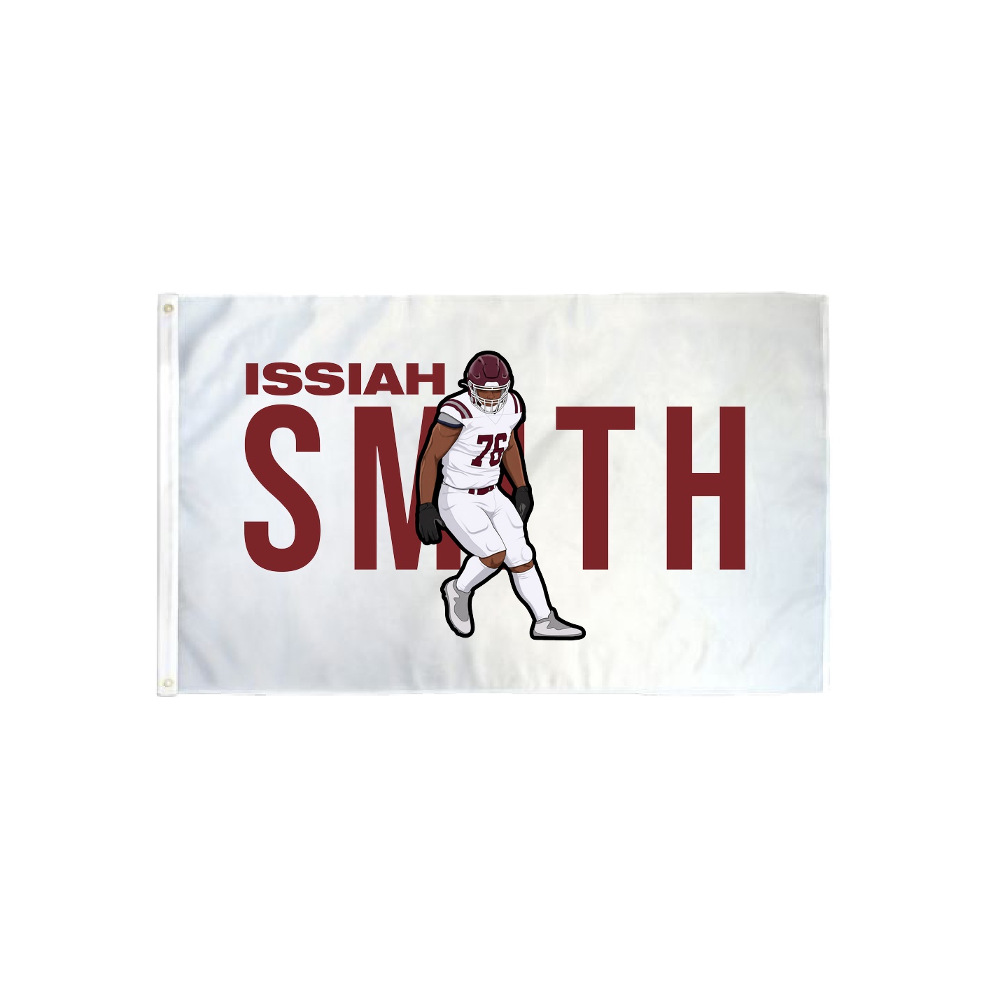 3x5 Flag — Player Name in Classic
