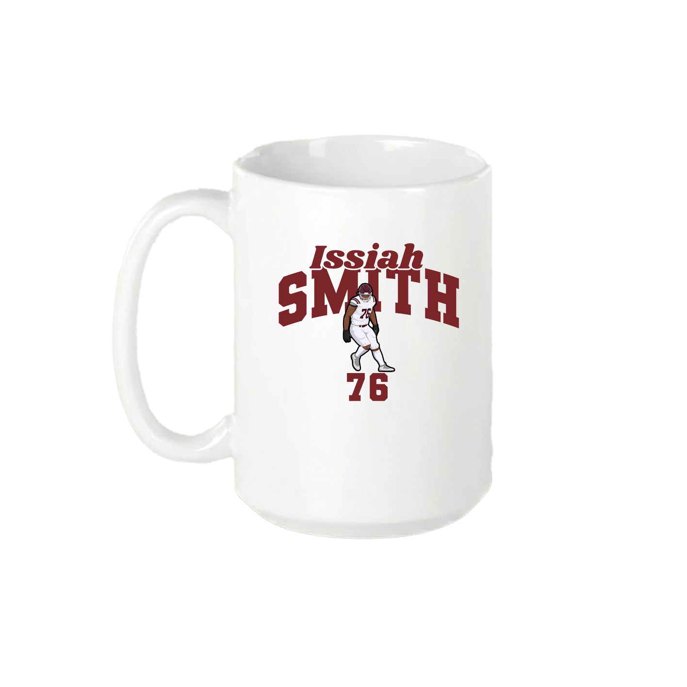 15oz Coffee Mug — Signature Arch in White