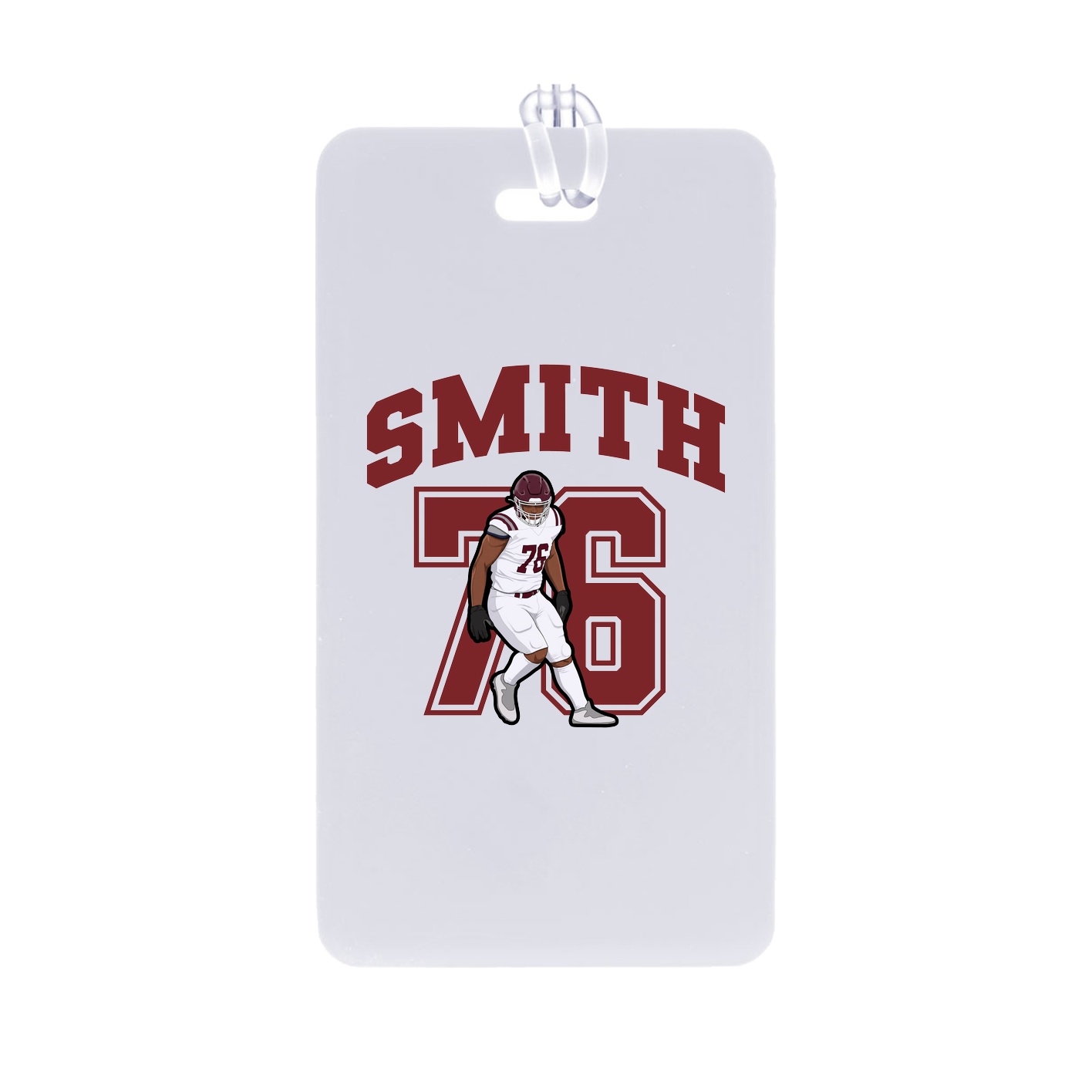 Bag Tag — Number in Classic